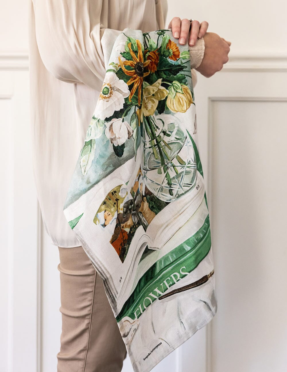April Blooms Tea Towel - Pure Apotheca
