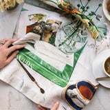 April Blooms Tea Towel - Pure Apotheca