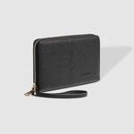 Arabella Travel Wallet Black - Pure Apotheca