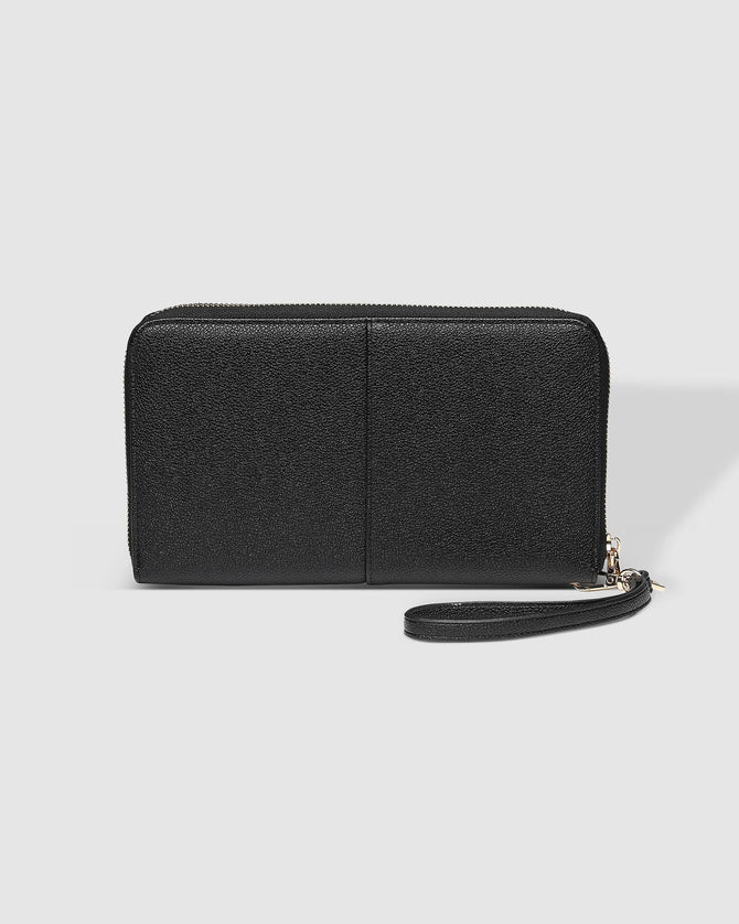 Arabella Travel Wallet Black - Pure Apotheca