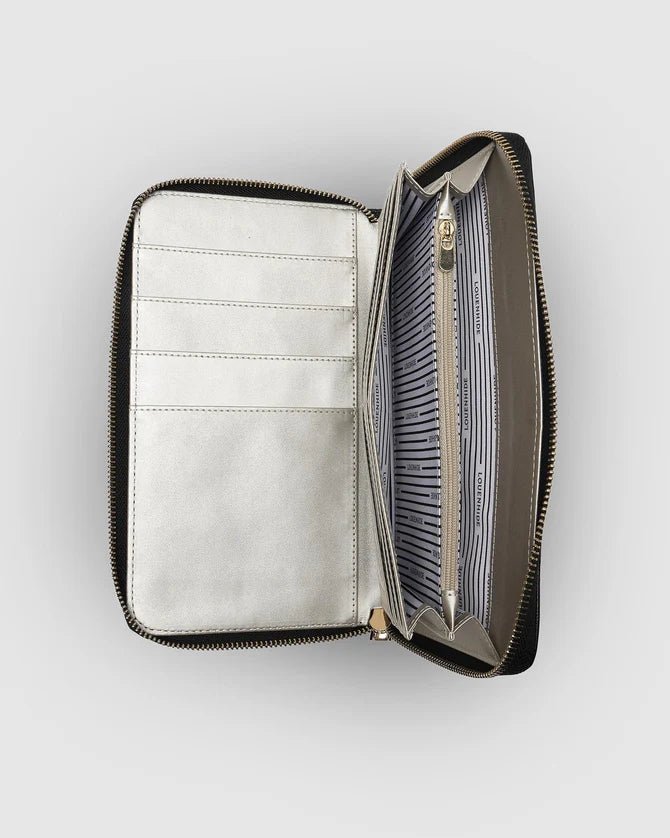 Arabella Travel Wallet Black - Pure Apotheca