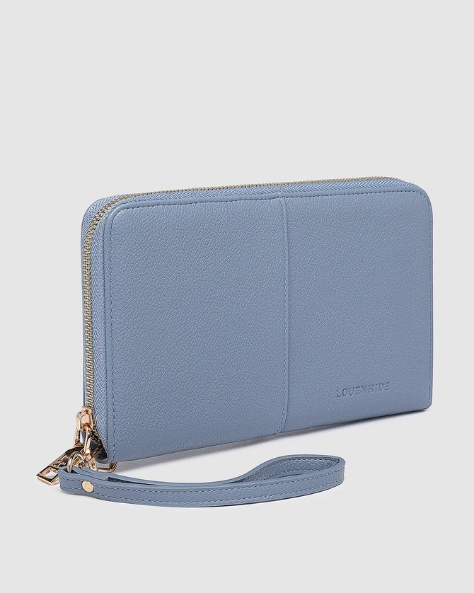 Arabella Travel Wallet Cloud Blue - Pure Apotheca