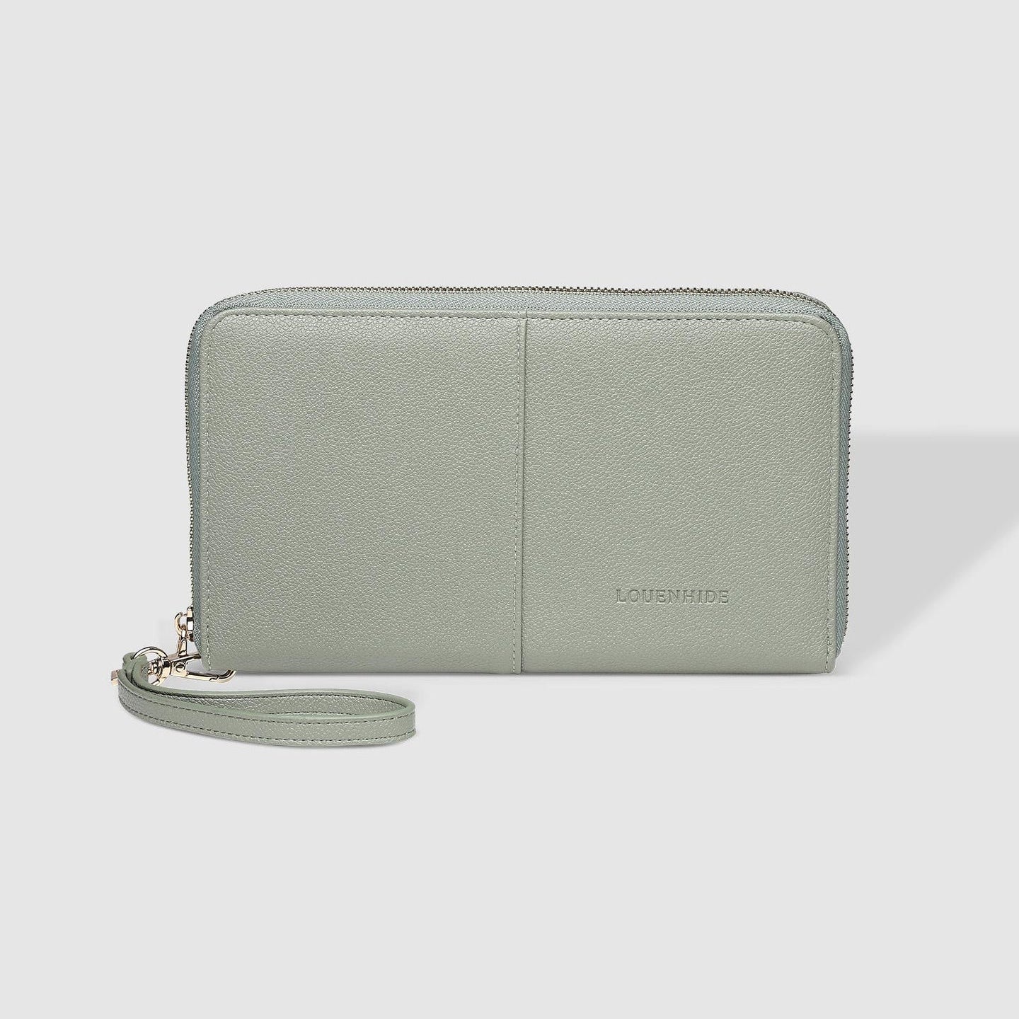 Arabella Travel Wallet Sage Green - Pure Apotheca