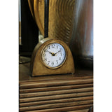 Arched Mantle Clock in Antique Brass - Pure Apotheca