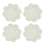 ARIES SAGE GREEN SCALLOP COASTER SET/4 - Pure Apotheca