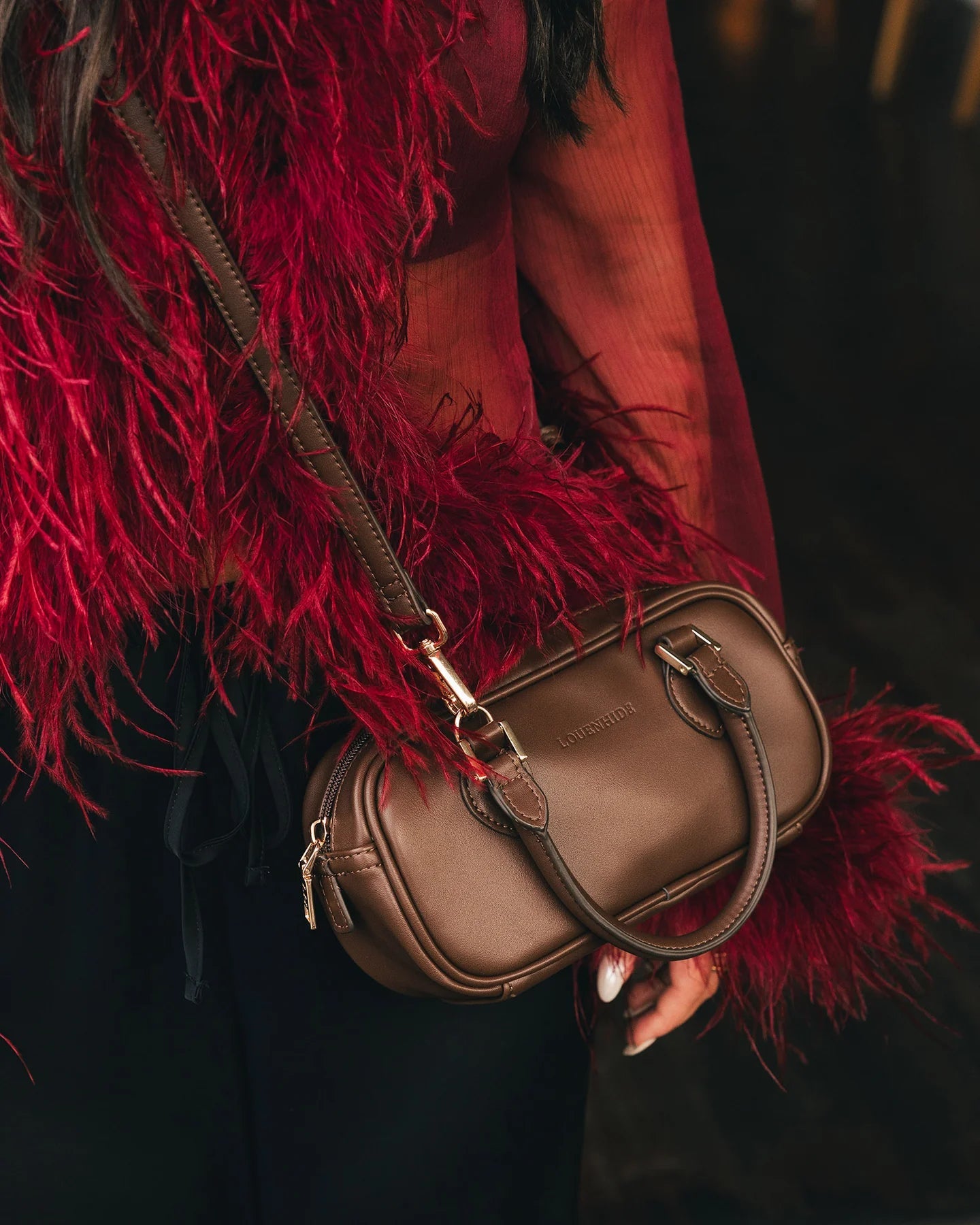 Arki Crossbody Bag Chocolate - Pure Apotheca