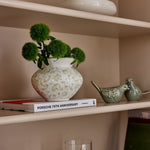 ARLES GREEN STAMPED VASE SML - Pure Apotheca