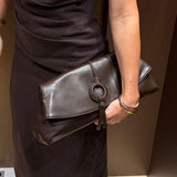 Asha Clutch - Chocolate - Pure Apotheca