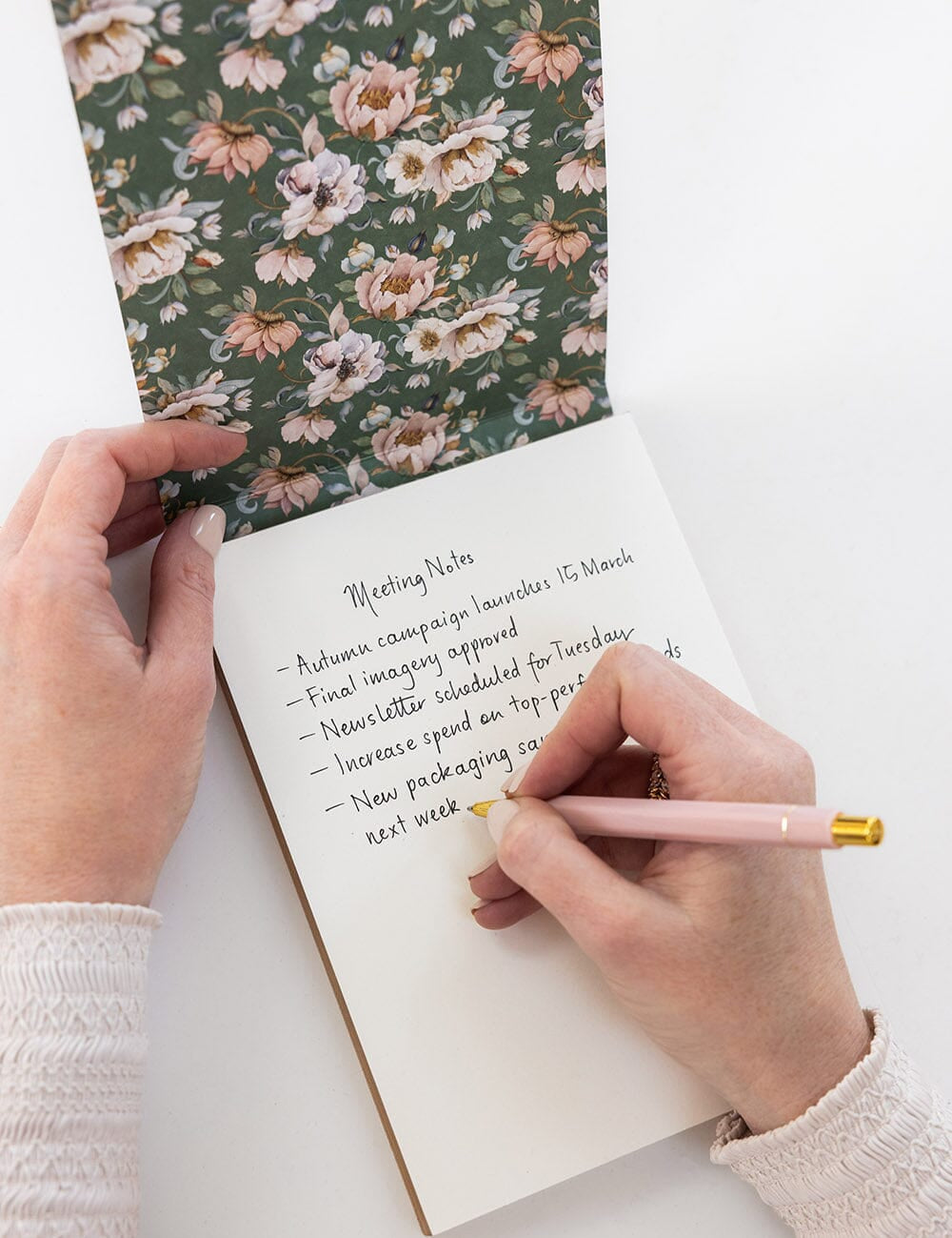 Ashbourne Garden Notepad Desktop Jotter - Pure Apotheca