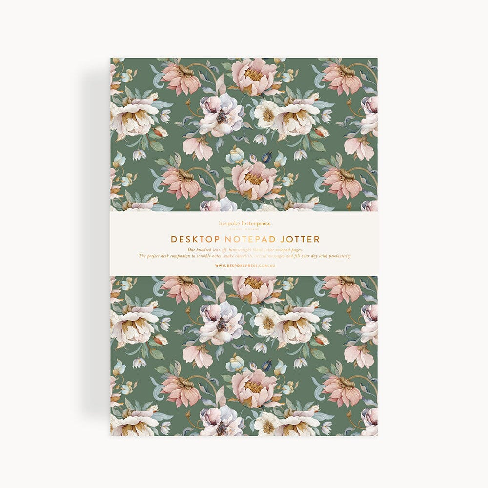 Ashbourne Garden Notepad Desktop Jotter - Pure Apotheca