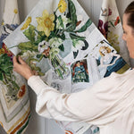 August Blooms Linen Tea Towel - Pure Apotheca