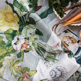 August Blooms Linen Tea Towel - Pure Apotheca