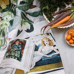 August Blooms Linen Tea Towel - Pure Apotheca