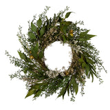 AUSTRALIANA FOLIAGE WREATH WITH GUMNUTS - Pure Apotheca