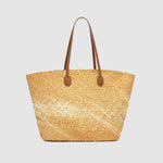 Ava Basket Tote - Natural Raffia - Pure Apotheca
