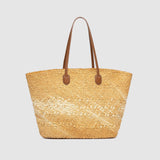 Ava Basket Tote - Natural Raffia - Pure Apotheca