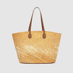 Ava Basket Tote - Natural Raffia - Pure Apotheca