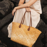 Ava Basket Tote - Natural Raffia - Pure Apotheca