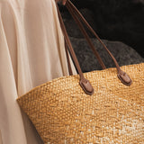Ava Basket Tote - Natural Raffia - Pure Apotheca