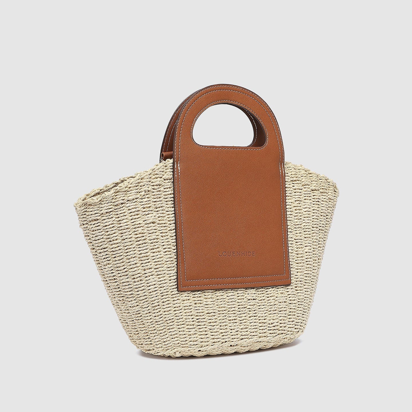 Avoca Basket Bag Natural Tan - Pure Apotheca