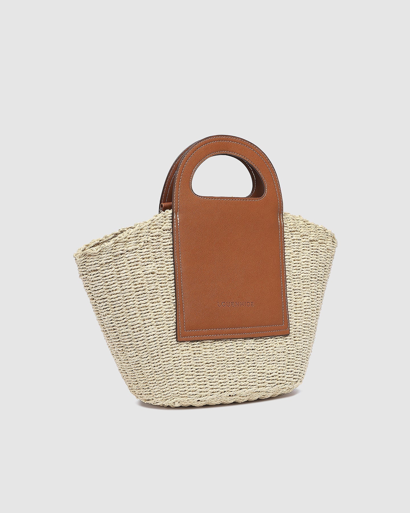 Avoca Basket Bag Natural Tan - Pure Apotheca