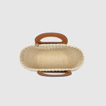 Avoca Basket Bag Natural Tan - Pure Apotheca