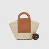 Avoca Basket Bag Natural Tan - Pure Apotheca