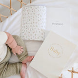 Baby Book with Keepsake Box Classic White Linen - Pure Apotheca