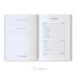 Baby Book with Keepsake Box Oatmeal Linen - Pure Apotheca