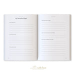 Baby Book with Keepsake Box Oatmeal Linen - Pure Apotheca