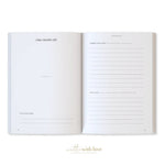 Baby Book with Keepsake Box Peony Pink Linen - Pure Apotheca