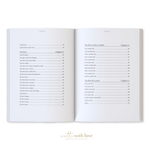 Baby Book with Keepsake Box Peony Pink Linen - Pure Apotheca