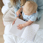 Baby Book with Keepsake Box Sage Green Linen - Pure Apotheca