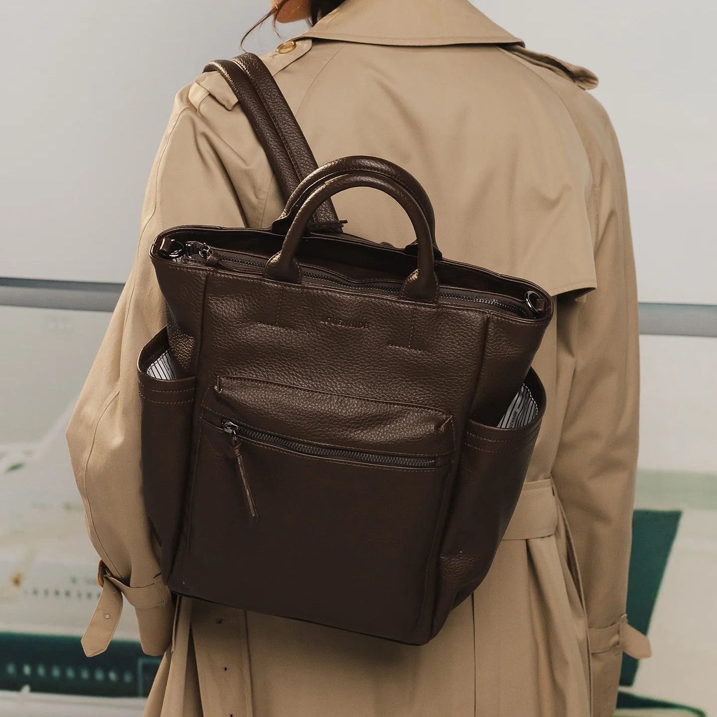 Baby Bronx Backpack Chocolate - Pure Apotheca