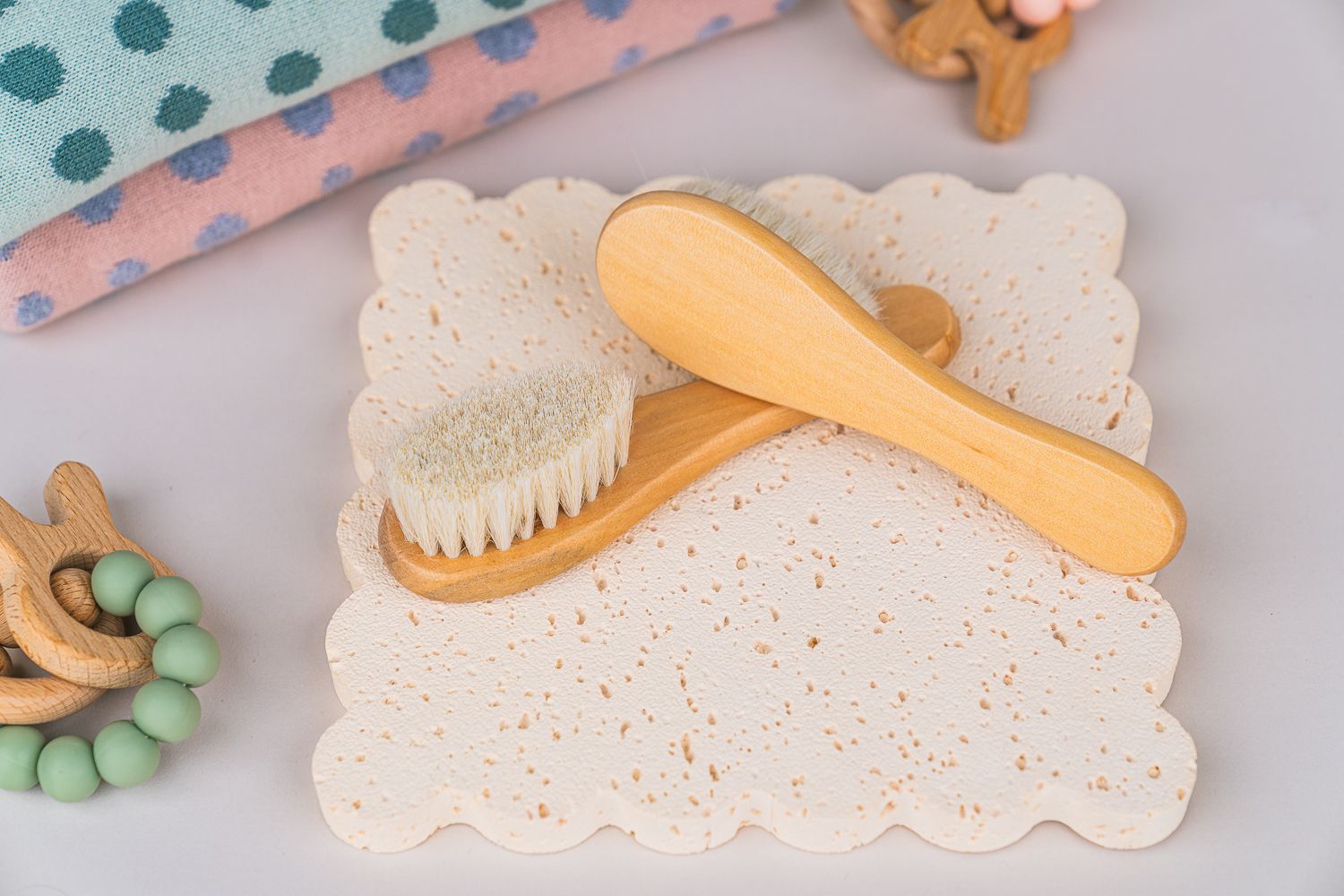 Baby Brush with Lotus Wood & Goat Hair - Pure Apotheca
