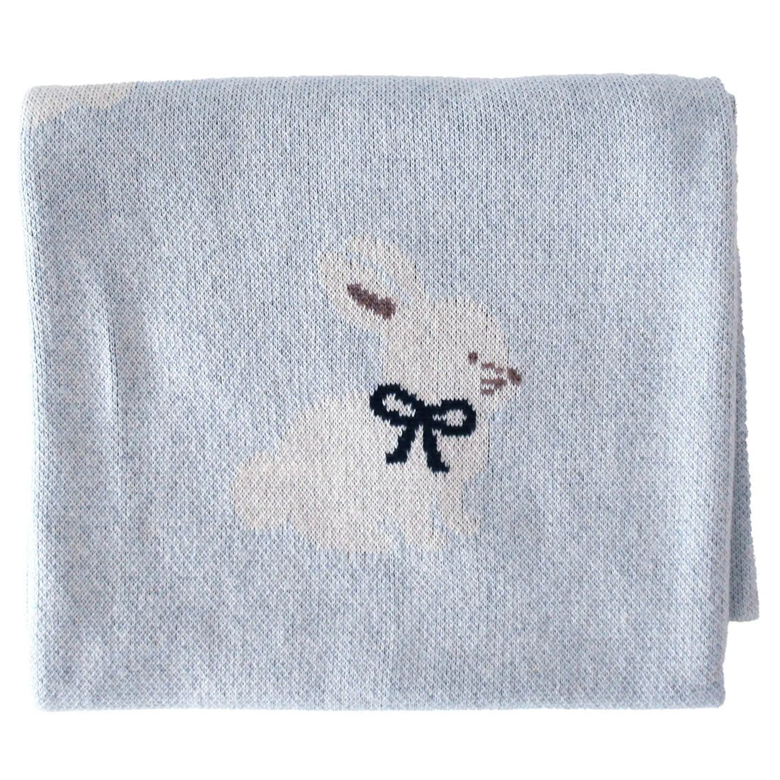Baby Bunny Blanket Blue - Pure Apotheca