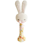 Baby Bunny Stick Rattle Sweet Marigold - Pure Apotheca