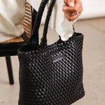 Baby Cruiser Woven Tote Bag Black - Pure Apotheca