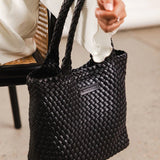 Baby Cruiser Woven Tote Bag Black - Pure Apotheca