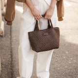 Baby Cruiser Woven Tote Bag Chocolate - Pure Apotheca