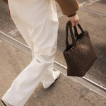 Baby Cruiser Woven Tote Bag Chocolate - Pure Apotheca