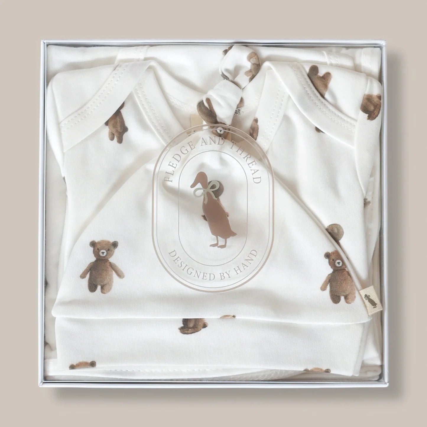 Baby Gift Box - Teddy Bear - Pure Apotheca