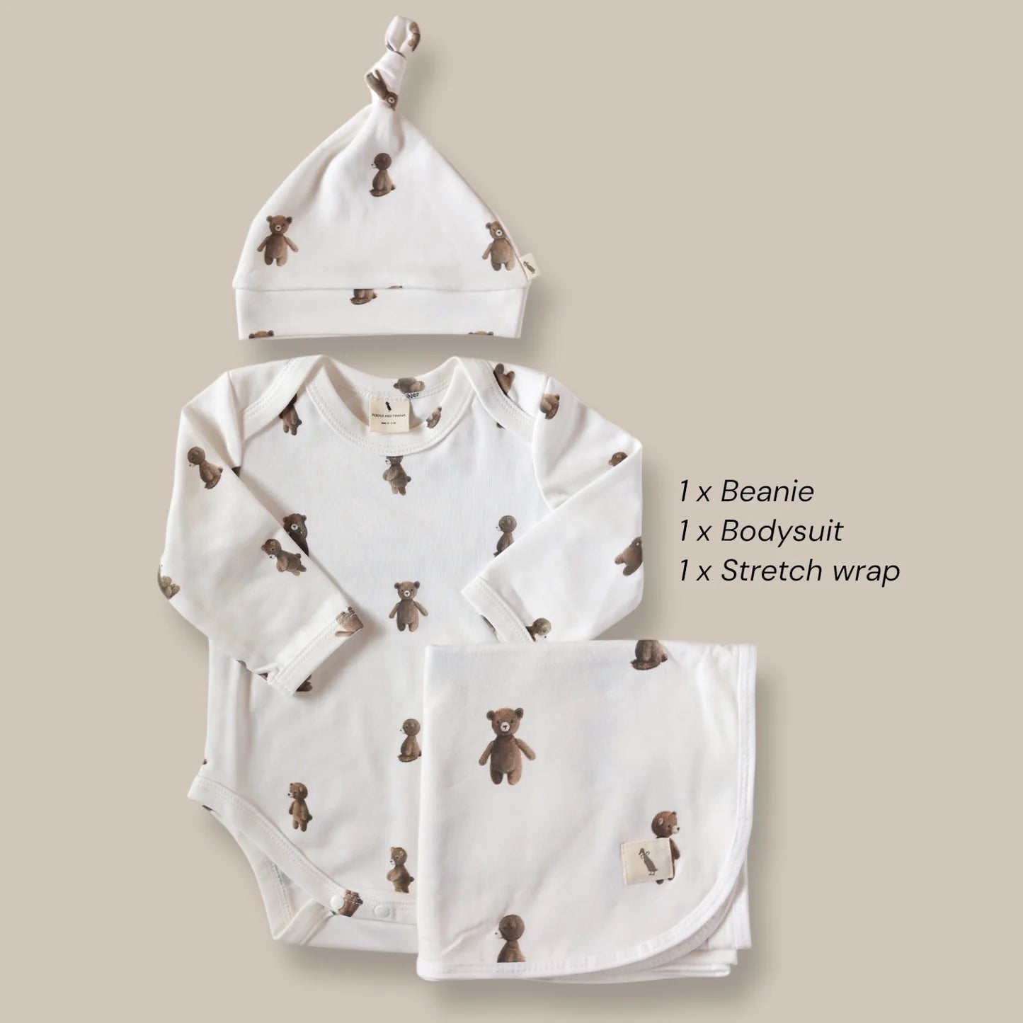 Baby Gift Box - Teddy Bear - Pure Apotheca