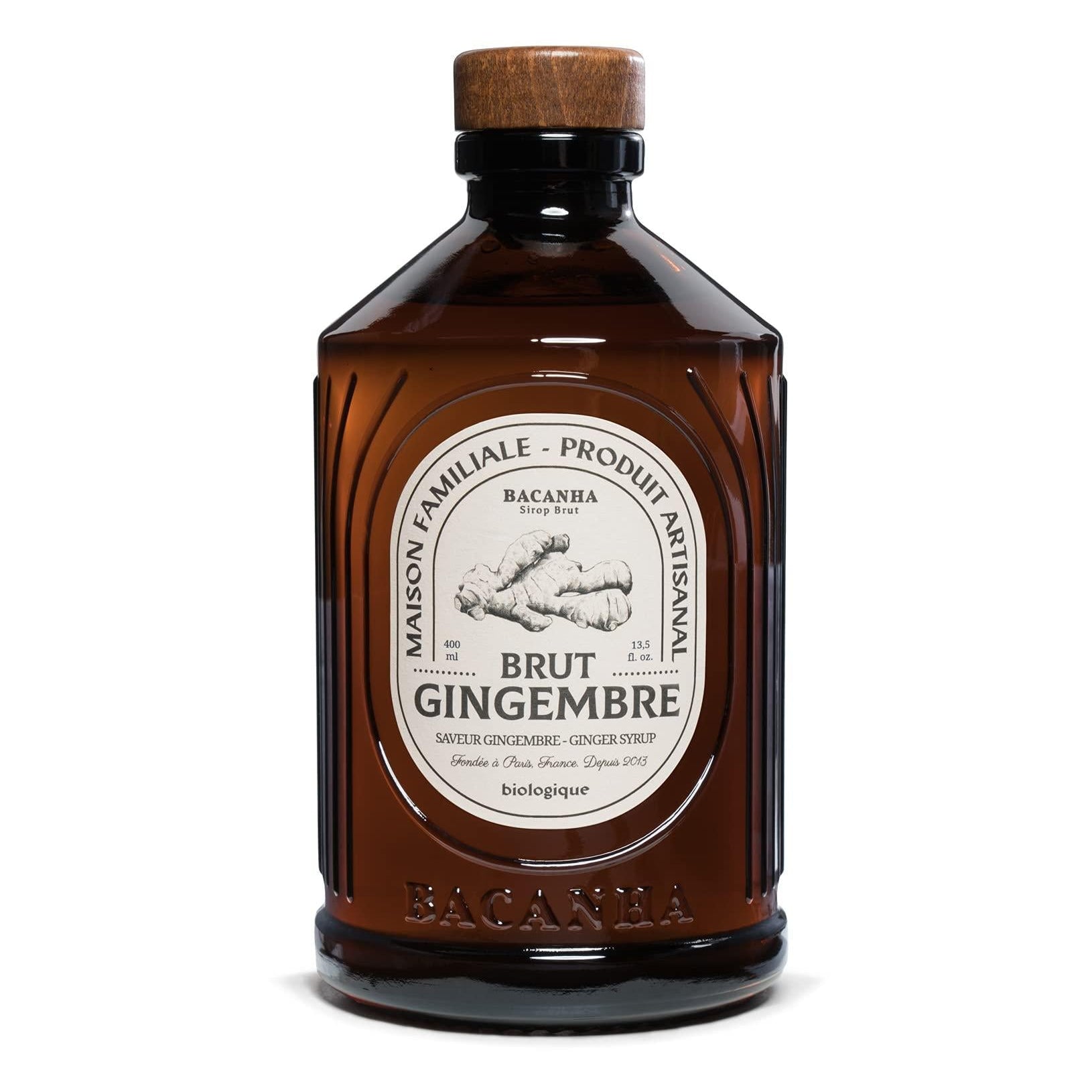 Bacanha Ginger Syrup 400ml - Pure Apotheca