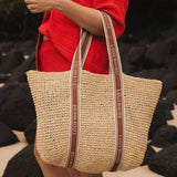 Bali Beach Bag - Natural Tan - Pure Apotheca