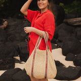 Bali Beach Bag - Natural Tan - Pure Apotheca