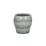 Ballina Ceramic Pot Pale Blue 13.5x13.5cm - Pure Apotheca