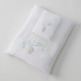 Balloon Voyage Bath Towel & Face Wash in Organza Gift Bag - Pure Apotheca