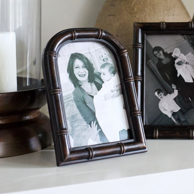 Bamboo Arched Photoframe 4x6” - Pure Apotheca