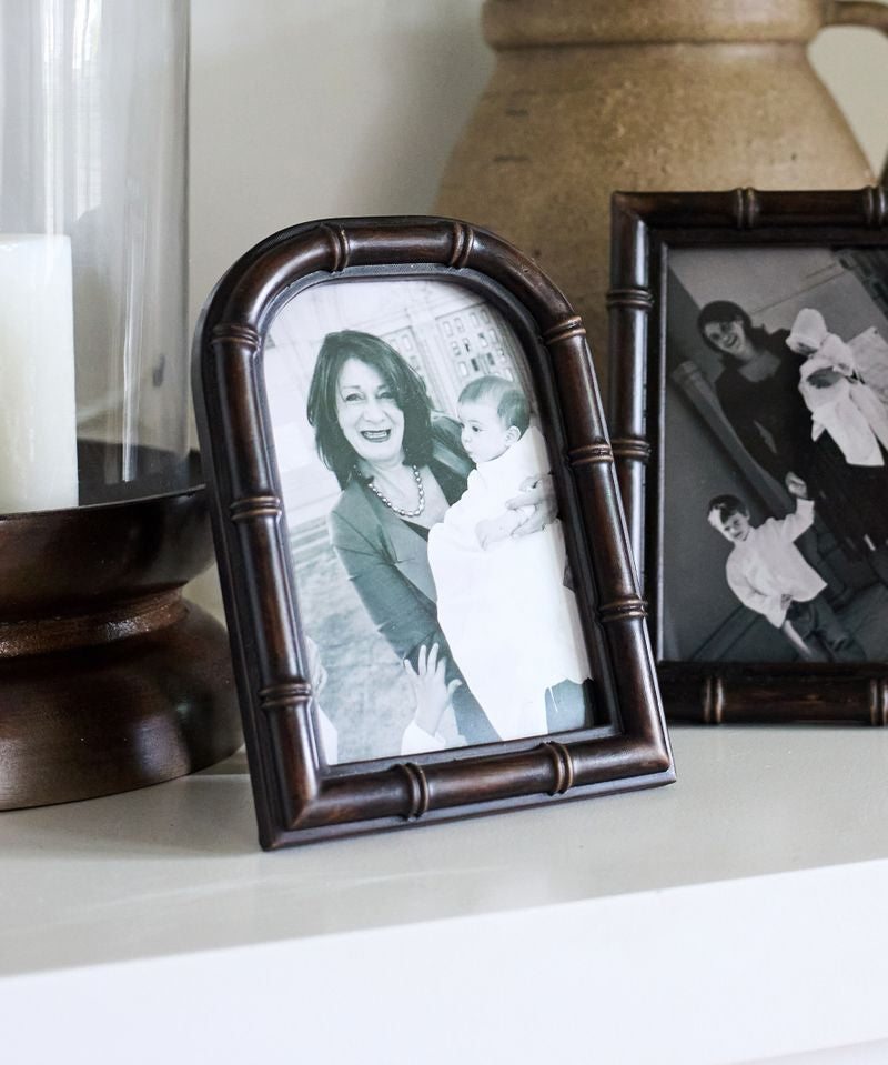 Bamboo Arched Photoframe 4x6” - Pure Apotheca
